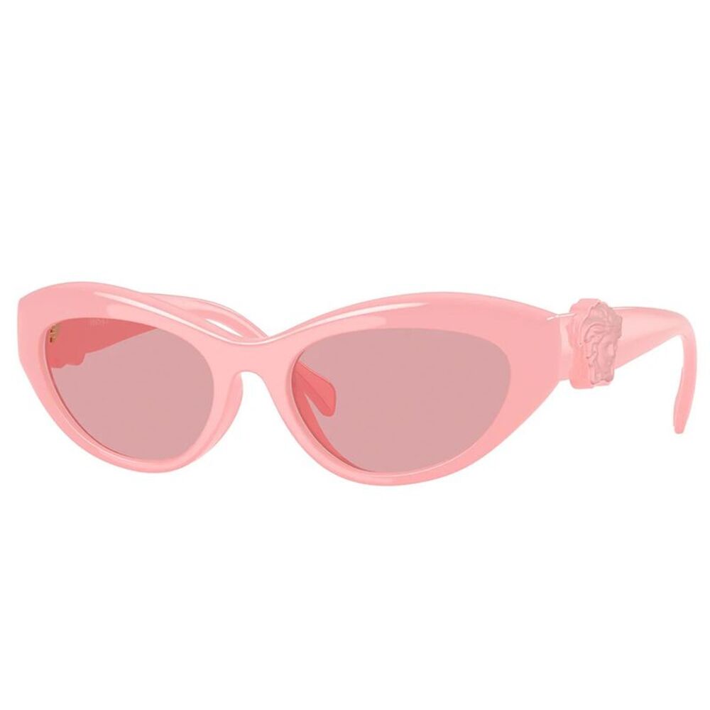 Versace KIDS VK 4005U 545284 Pink Plastic Cat-Eye Sunglasses Purple Lens